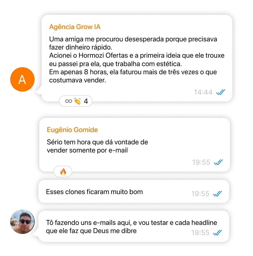 Depoimento Agência Grow IA e Eugenio