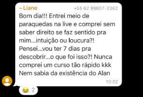 Nunca comprei tão rápido